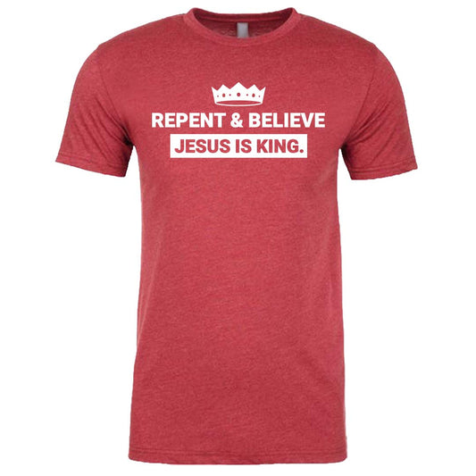 Repent & Believe Jesus Is King. | Cardinal